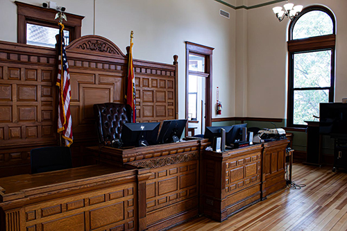 Court Room Bench