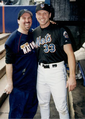 Adam M. Thompson & Bubba Trammell at the 2000 Bobby Valentine Foundation Charity Event